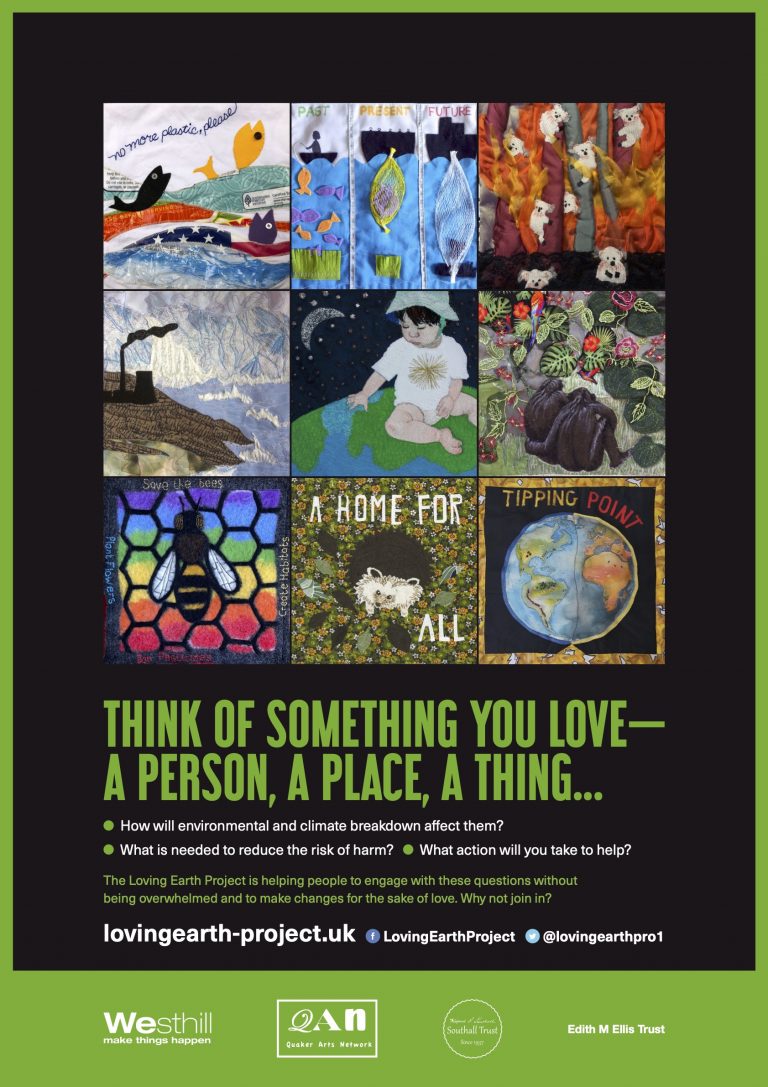 New Loving Earth Poster Quaker Arts Network